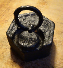Ancien poids hexagonal d'occasion  Toulouse-