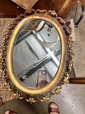 Lindo 1967 Vintage Syroco Espelho Dourado 18”x12” Hollywood Regency MCM comprar usado  Enviando para Brazil