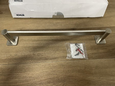 Barra de toalha Kohler K-23284-BN quadrada 18" - Níquel escovado vibrante comprar usado  Enviando para Brazil
