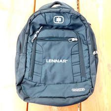 Mochila para laptop Ogio logotipo bordado Lennar preta 17 x 12 comprar usado  Enviando para Brazil