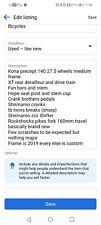 Kona precept 120 for sale  MANSFIELD