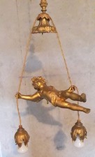Ancien lustre angelot d'occasion  Aurillac