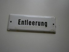 Entleerung antikes ddr gebraucht kaufen  Oberlichtenau