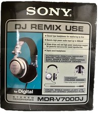Fones de ouvido estéreo dinâmicos Sony MDR-V700DJ - Testado  comprar usado  Enviando para Brazil