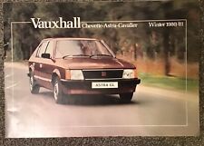 Vauxhall car brochure for sale  NOTTINGHAM