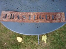 Ancienne plaque pochoir d'occasion  Belpech