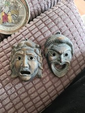 Greek tragedy masks for sale  WORTHING