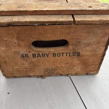 vintage wooden crate for sale  COLCHESTER