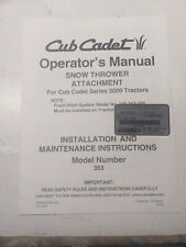 Cub cadet operators for sale  Saint Cloud