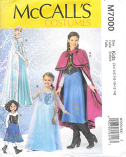 Fantasia de princesa McCall's padrão de costura M7000 Disney Frozen Anna Elsa tamanho 3-14 comprar usado  Enviando para Brazil