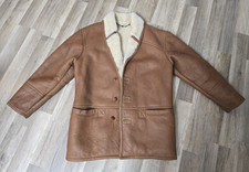Vintage lammfell lederjacke gebraucht kaufen  Berlin
