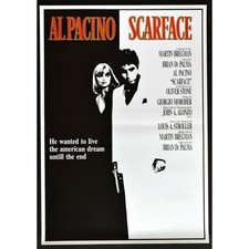 Manifesto scarface pacino usato  Nocera Superiore