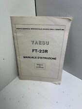 Operating manual yaesu usato  Potenza