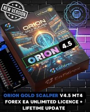 Orion Gold XAUUSD Scalper Forex MT4 Metatrader Robot EA ÚLTIMA VERSÃO 4.5! comprar usado  Enviando para Brazil