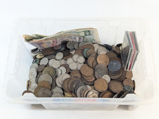 Mixed coins currency for sale  BUCKINGHAM