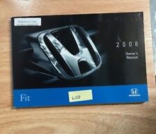 OEM HONDA 2008 FIT OWNER MANUAL comprar usado  Enviando para Brazil