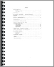 Operators manual allis for sale  Atchison