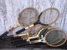 Wood tennis racket for sale  Hoffman Estates