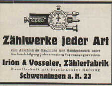 Schwenningen werbung 1930 gebraucht kaufen  Delitzsch