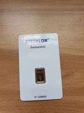 Metalor 999.9 fine for sale  BIRMINGHAM