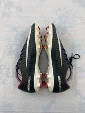 Botines de fútbol Nike Mercurial Victory VI FG negros rojos botas de fútbol talla US9 UK8 segunda mano  Embacar hacia Mexico