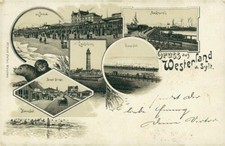 Ansichtskarte westerland sylt gebraucht kaufen  Eggenstein-Leopoldshafen
