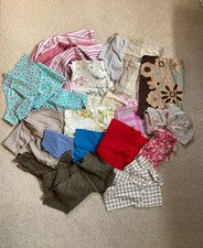 Mixed fabric scraps for sale  ASHFORD