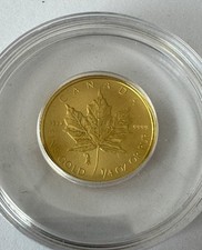 Goldmünze maple leaf gebraucht kaufen  Kisdorf