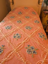 Vintage chenille bedspread for sale  Canton
