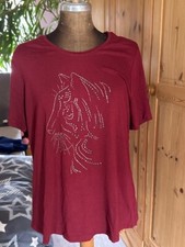 Modisches shirt weinrot gebraucht kaufen  Veitsbronn