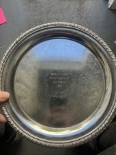 Silver plated golf for sale  Mineola