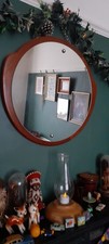 Vintage teak mirror for sale  DONCASTER
