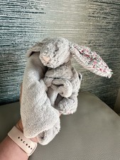 Jellycat rabbit silver for sale  DERBY