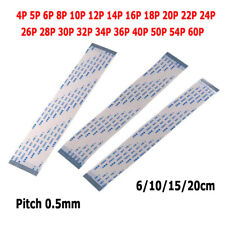 10 peças fita de cabo plano flexível FFC/FPC 4/6/8/10-60 pinos passo 0,5 mm 6/10/15/20 cm comprar usado  Enviando para Brazil