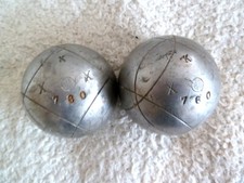 Doublette boules pétanque d'occasion  Juan-les-Pins