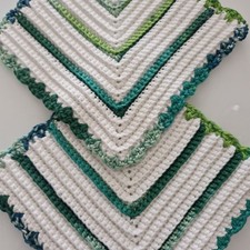 Topflappen untersetzer set gebraucht kaufen Topflappen untersetzer set gebraucht kaufen  Offenbach am Main