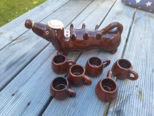 Schnapsgläser dackel 6er gebraucht kaufen  Burg