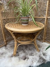Vintage bamboo coffee for sale  MALTON