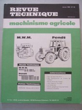 Revue technique tracteur d'occasion  Romans-sur-Isère