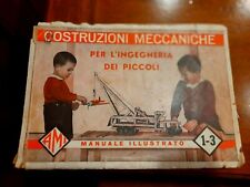 Meccano costruzioni meccaniche usato  Genova