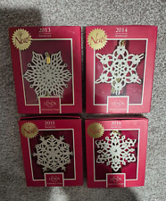 lenox snowflake ornament for sale  Mechanicsville