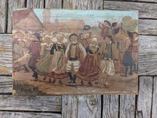 Tableau huile toile d'occasion  Saint-Etienne