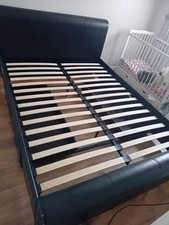 King size leather for sale  DUNSTABLE