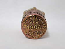 ANTIGO ESPALHADOR DE CHAMA DE LATÃO 1904 PARA QUEIMADOR DE CALADO CENTRAL, RAYO, B&H, ETC., usado comprar usado  Enviando para Brazil
