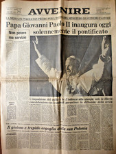 Avvenire 1978 papa usato  Faenza