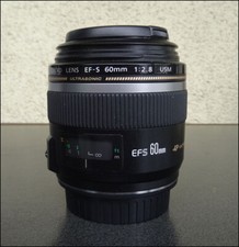 OBJECTIF CANON EF-S 60mm f/2.8 USM ULTRASONIC MACRO LENS comprar usado  Enviando para Brazil