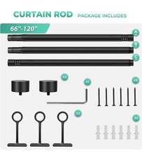 Curtain rods windows for sale  Victoria