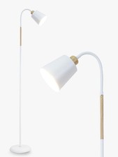 Nowoczesna lampa podłogowa 60W E27 biała, 159 cm, obrotowa 360° na sprzedaż  PL