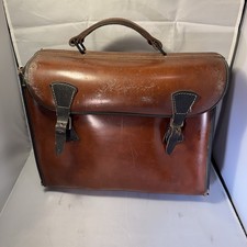 Vintage brown genuineleather for sale  SKEGNESS