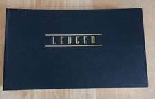 Vintage black ledger for sale  Tipp City